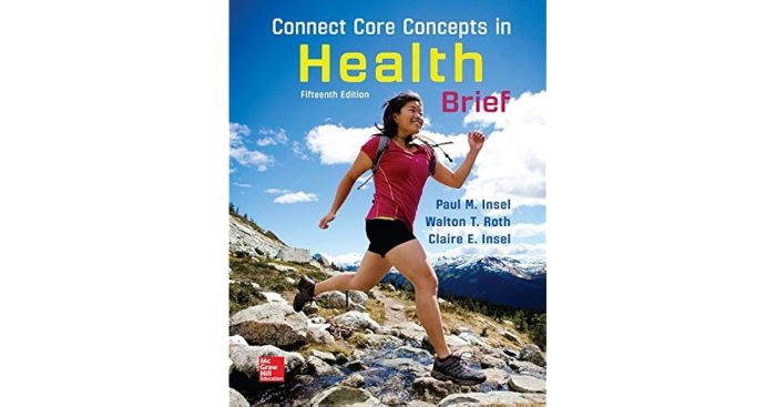 Connect core concepts in health 16th edition