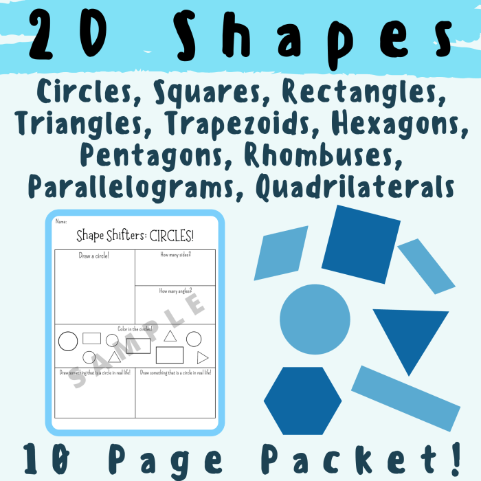 Rectangles rhombuses and squares worksheet