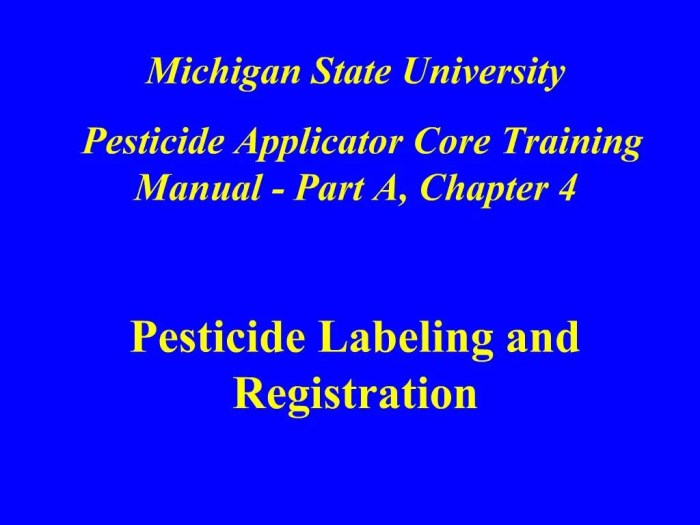 Pesticide applicator exam