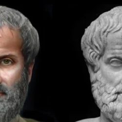 Which phrase describes the fundamental difference between plato and aristotle