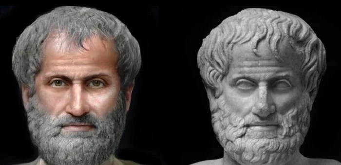 Which phrase describes the fundamental difference between plato and aristotle