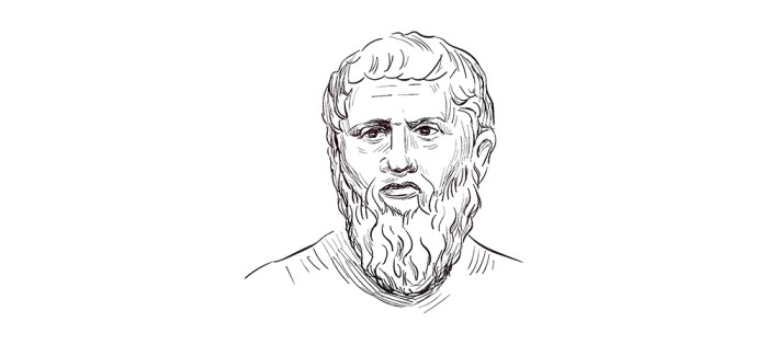 Which phrase describes the fundamental difference between plato and aristotle