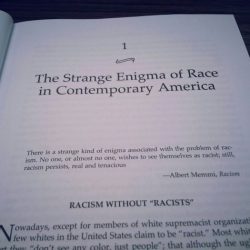 The strange enigma of race in contemporary america